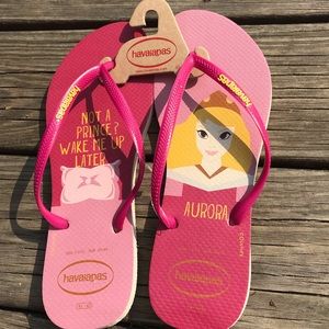 Disney Sleeping Beauty Flipflops